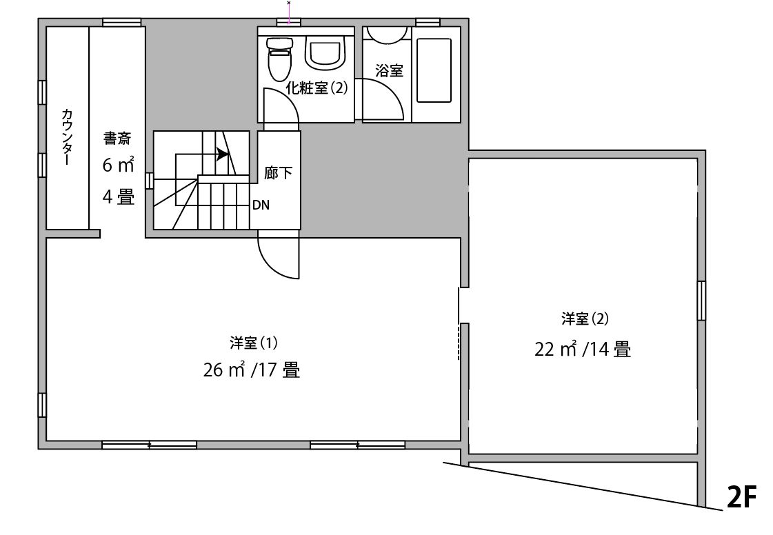間取り図2f